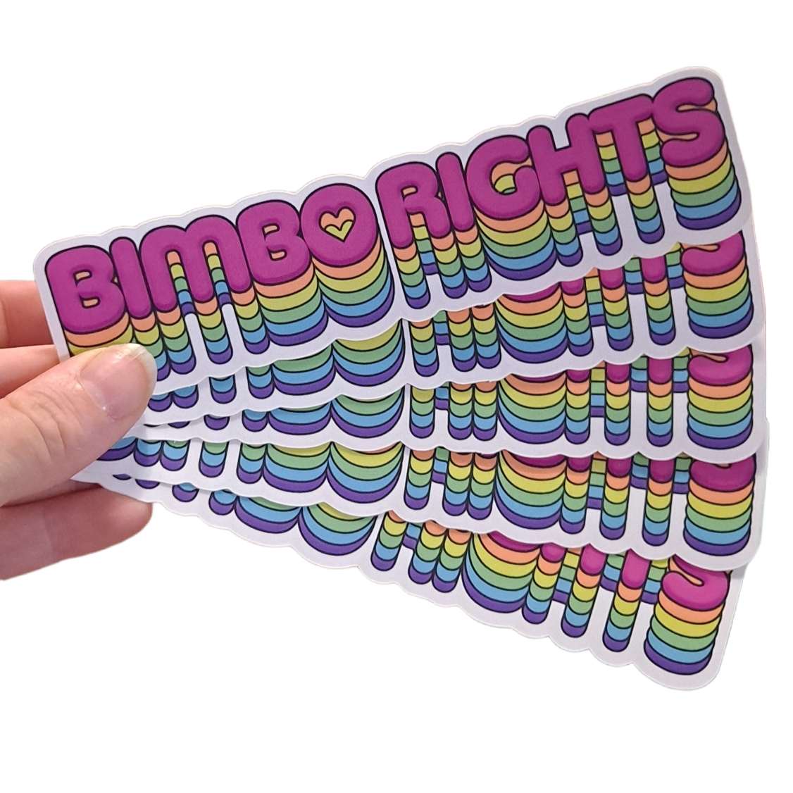 Bimbo Rights Sticker