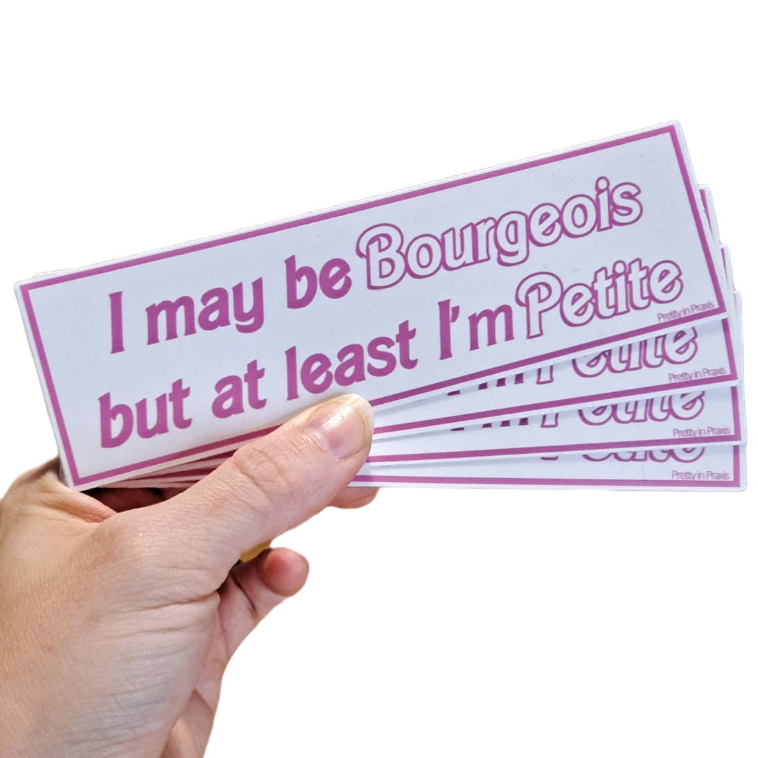 Petite Bourgeois Sticker