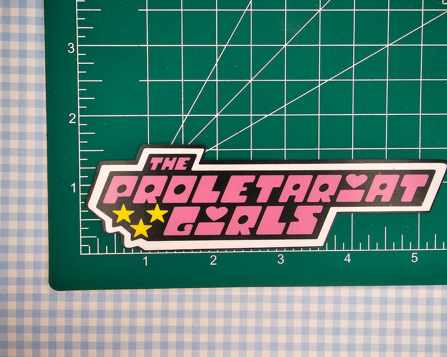 The Proletariat Girls Sticker