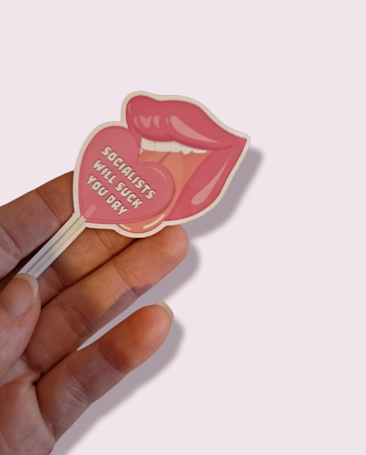 Socialists Will Suck You Dry Sticker