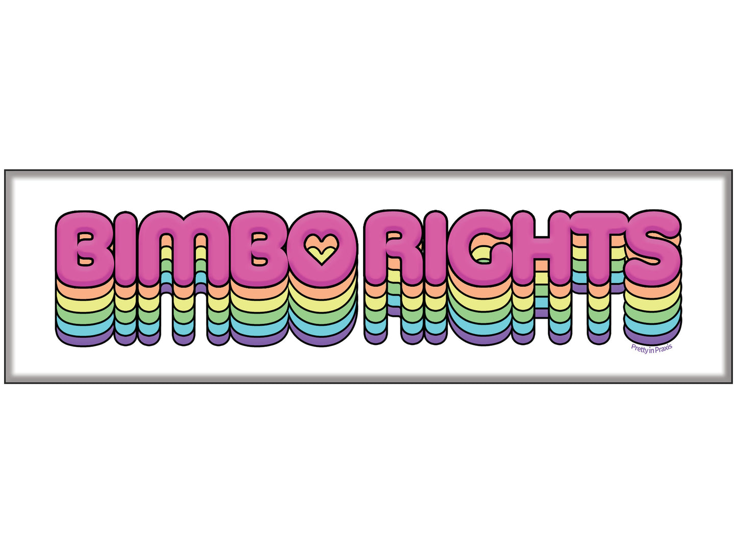 Bimbo Rights Pin