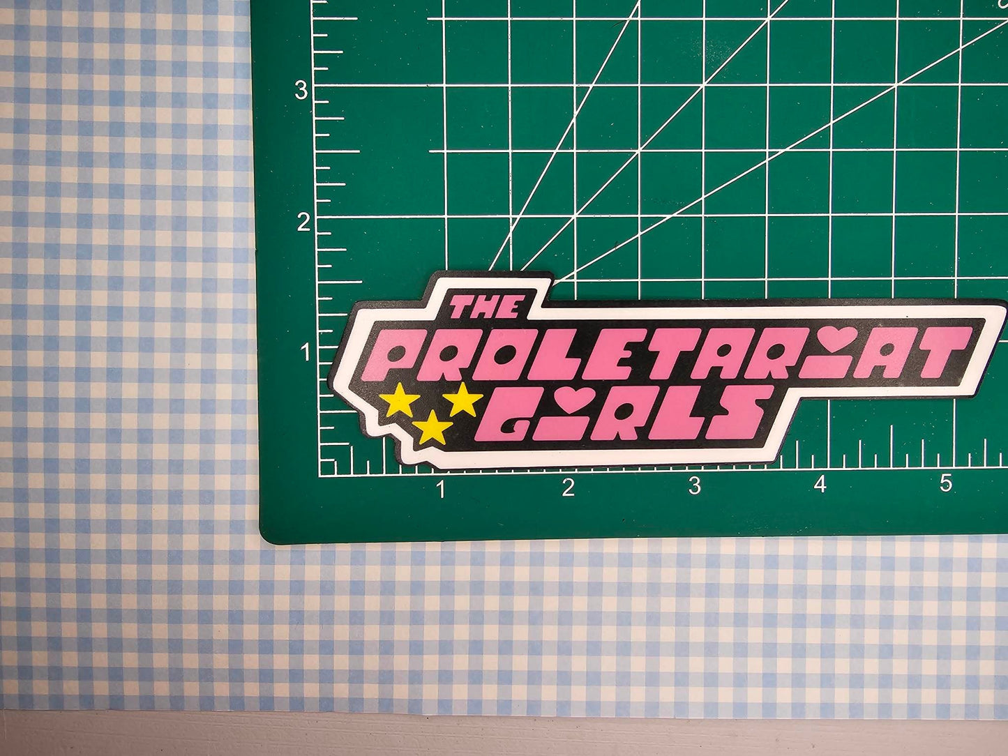 The Proletariat Girls Sticker