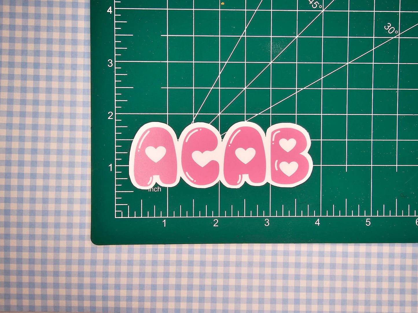 Cute ACAB sticker