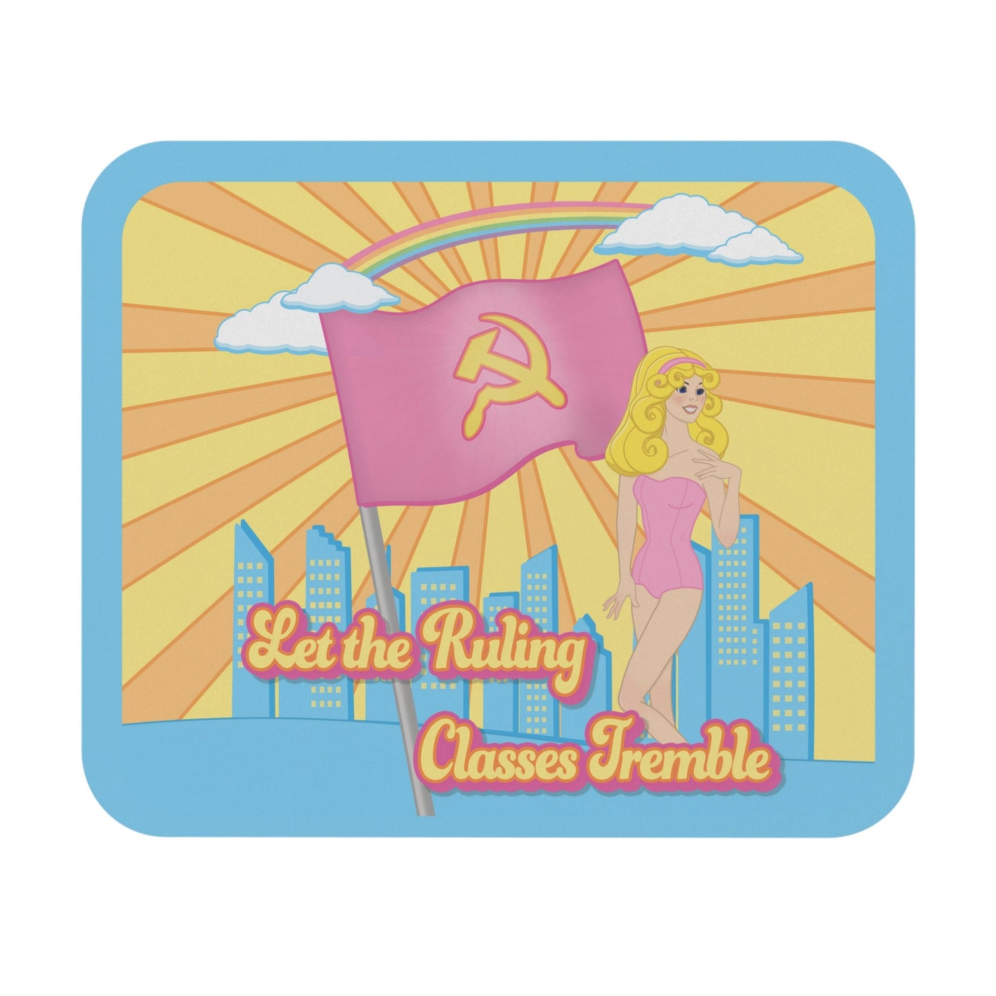 Barbara Agitprop Mouse pad