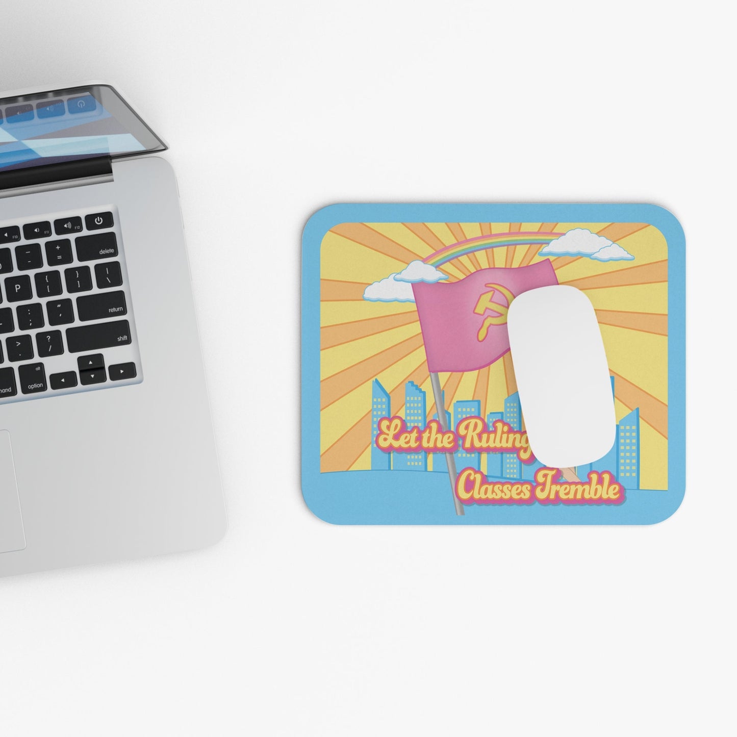 Barbara Agitprop Mouse pad