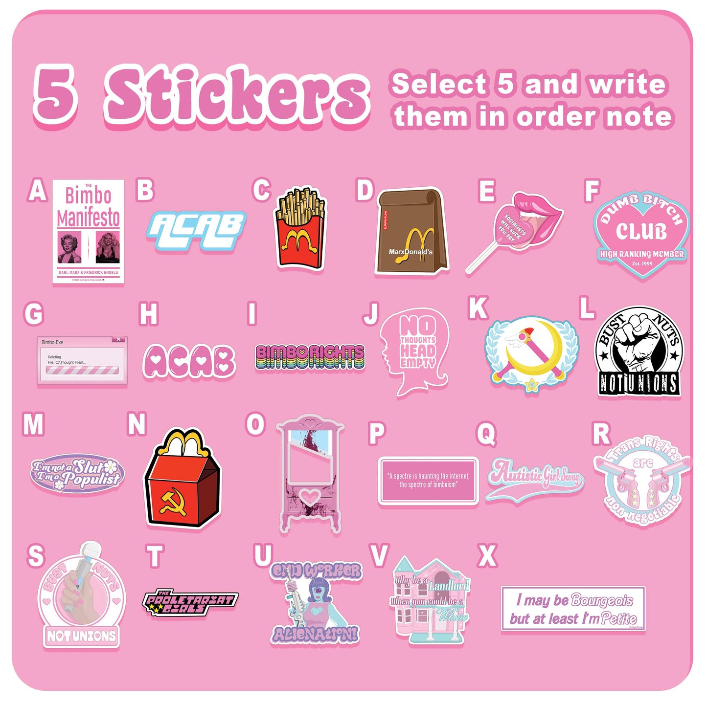 Magical Girls of the World Unite Sticker (2)