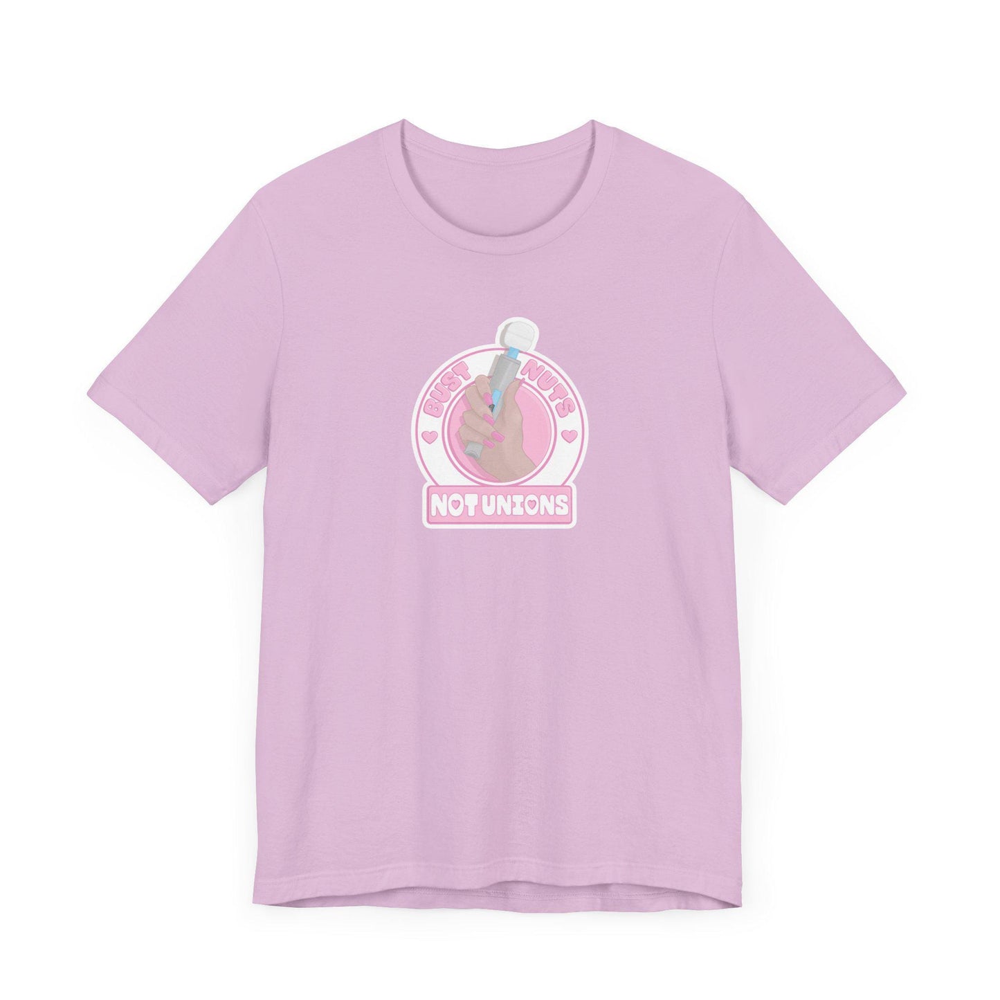Bust Nuts (Pink) - Unisex T shirt