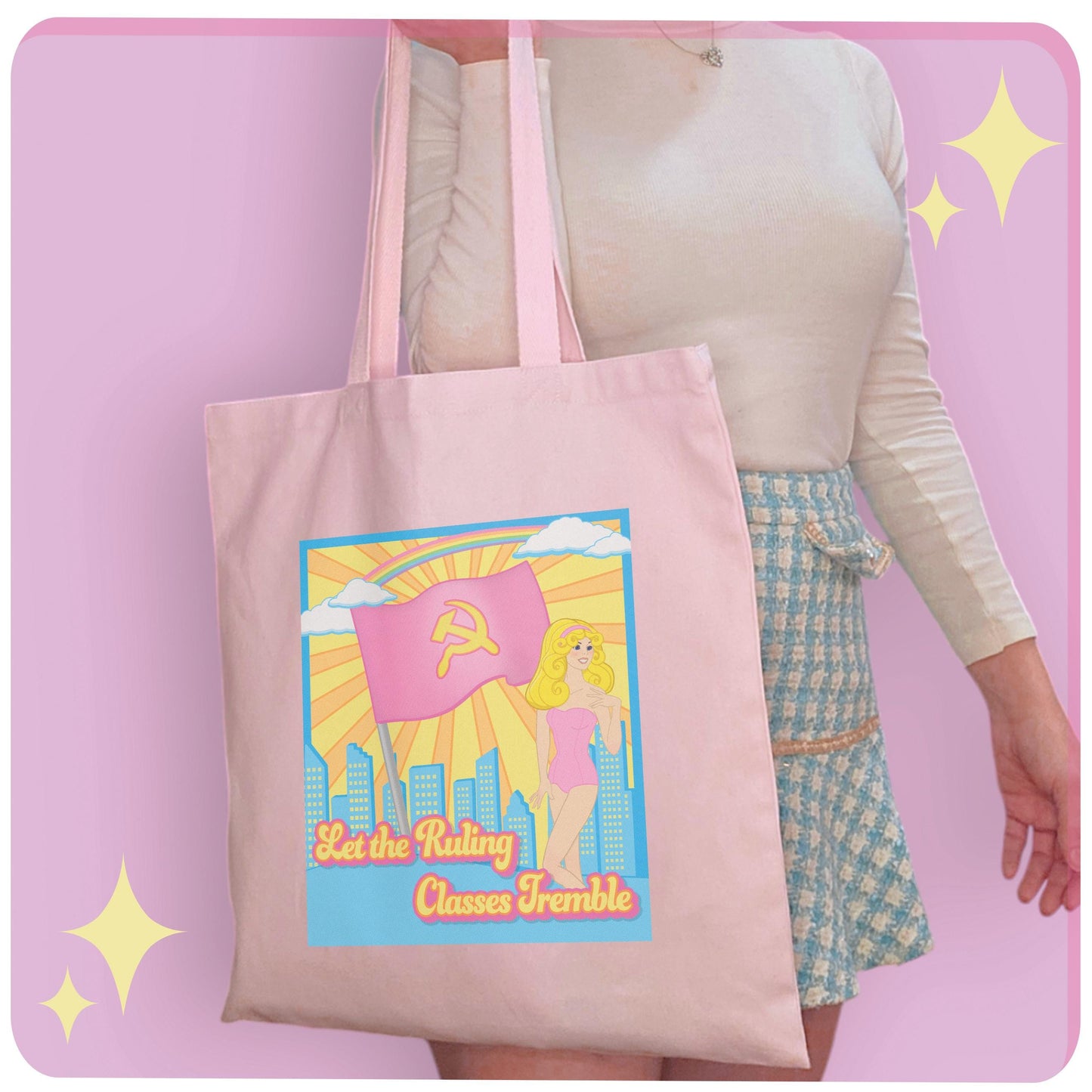 Barbara Agitprop Tote Bag