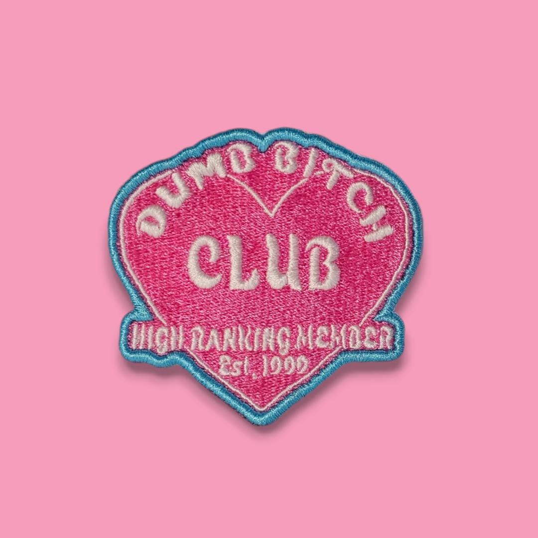Dumb Bitch Club Patch