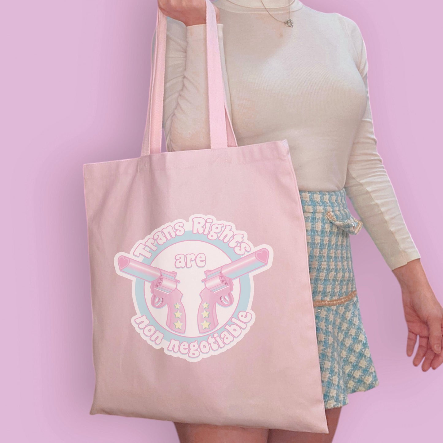 Trans Rights Tote Bag