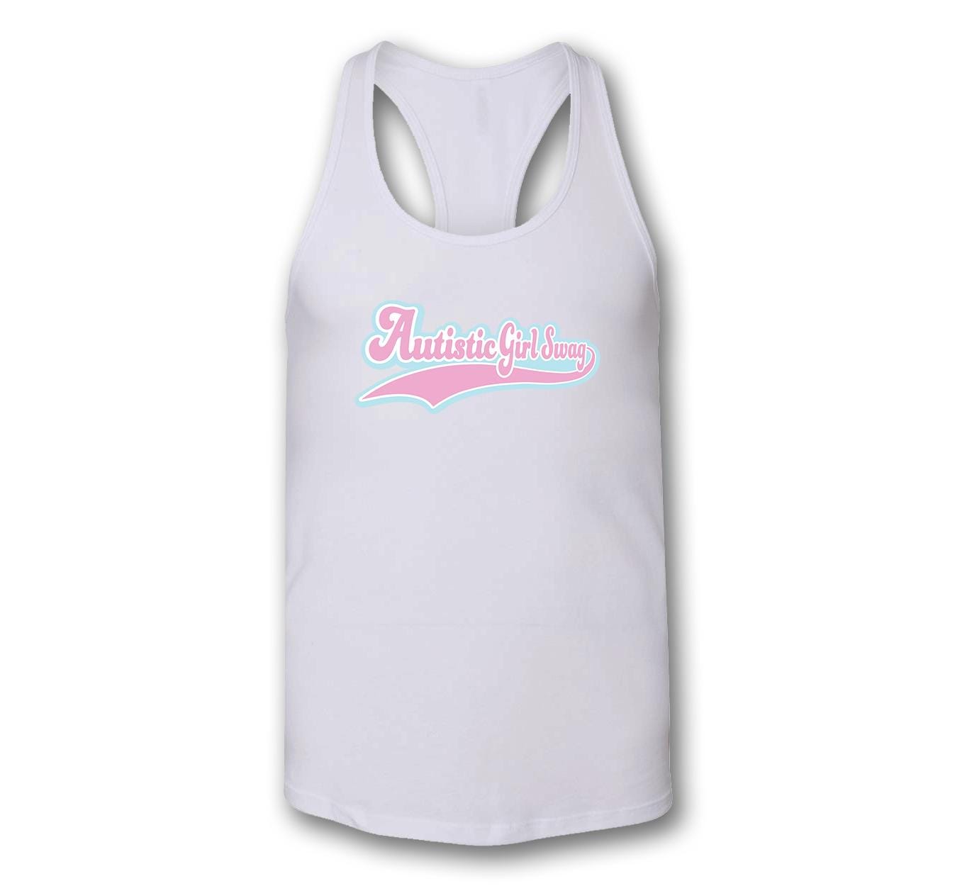 Autistic Girl Swag Tank Top