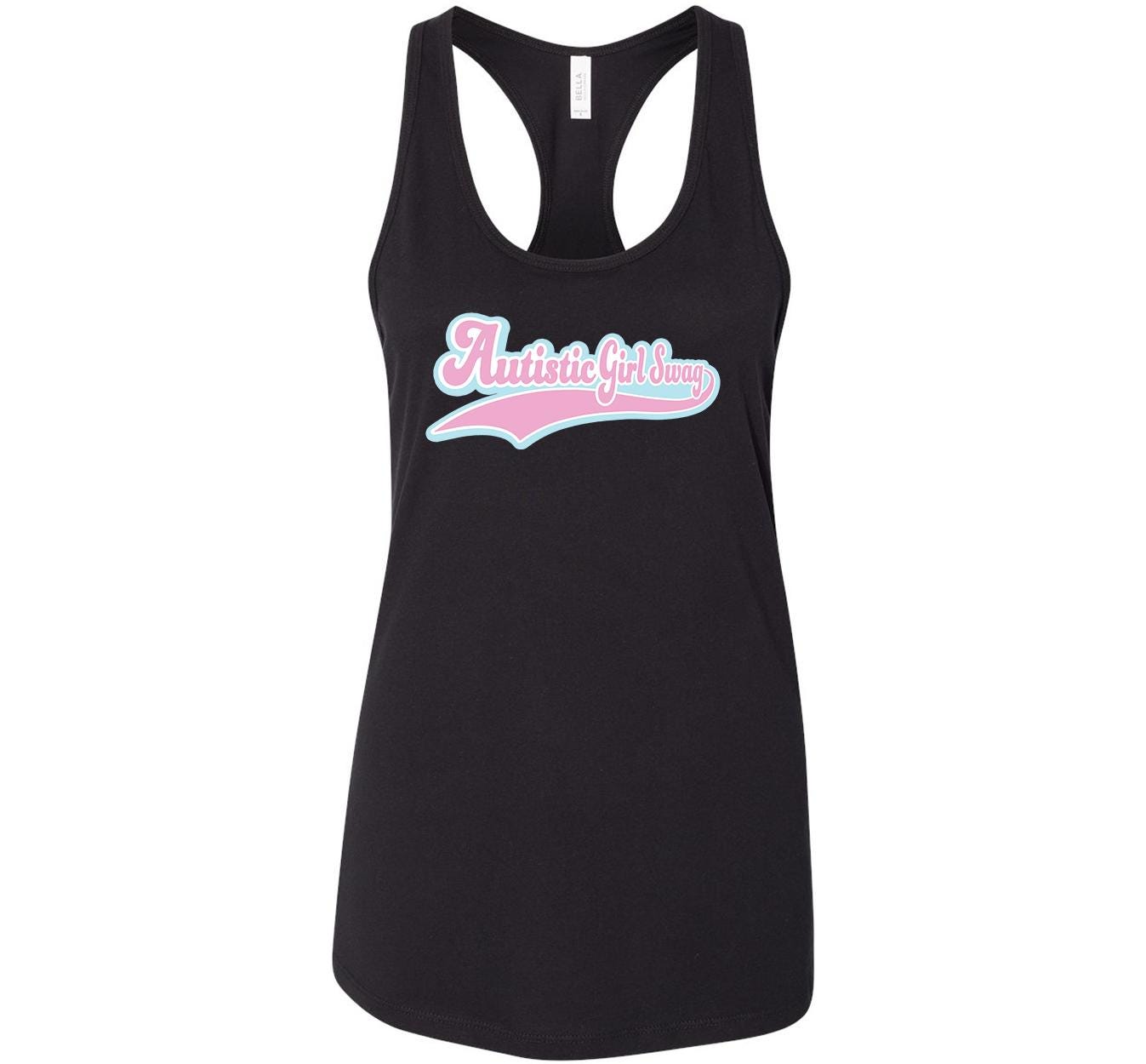 Autistic Girl Swag Tank Top