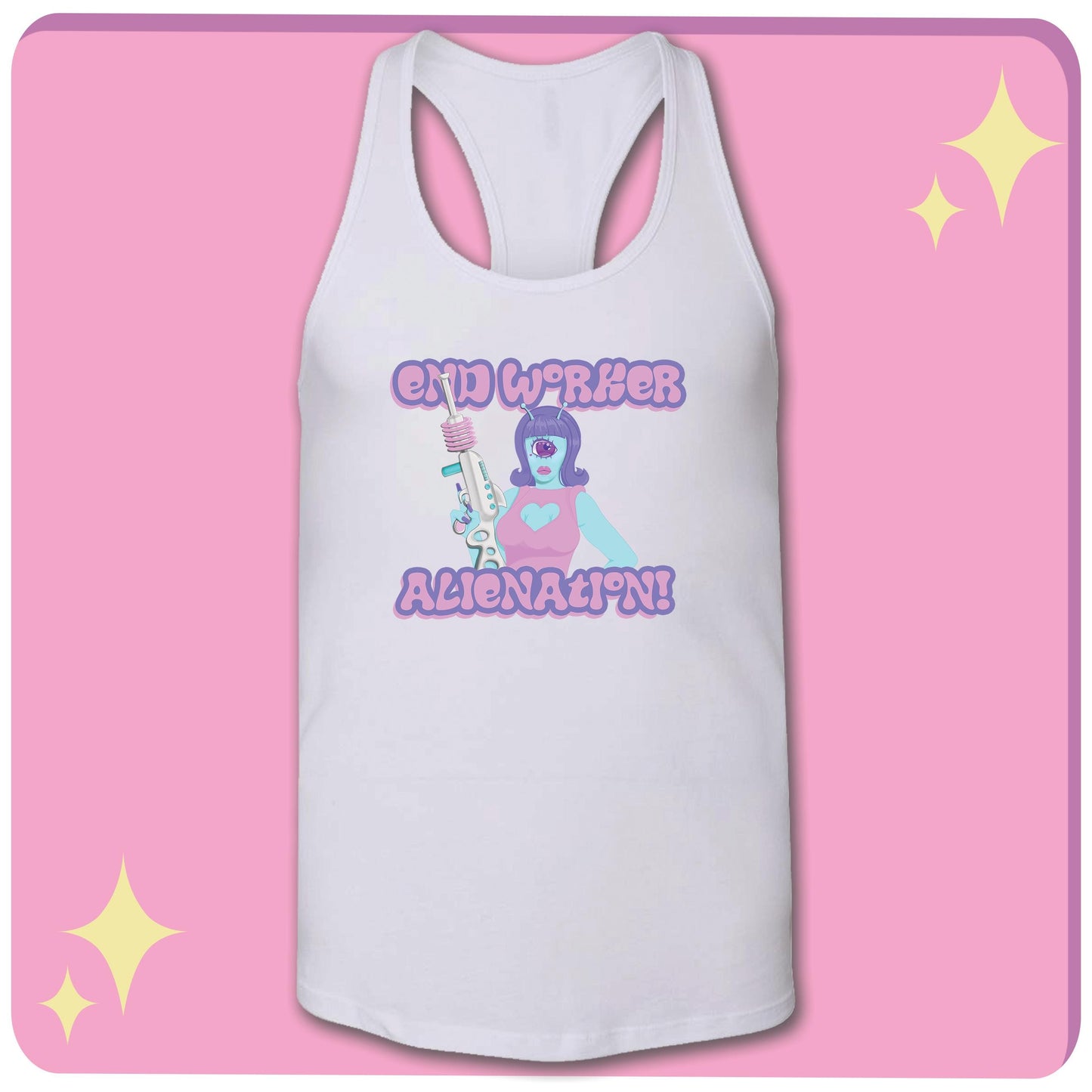 End Worker Alienation Tank Top