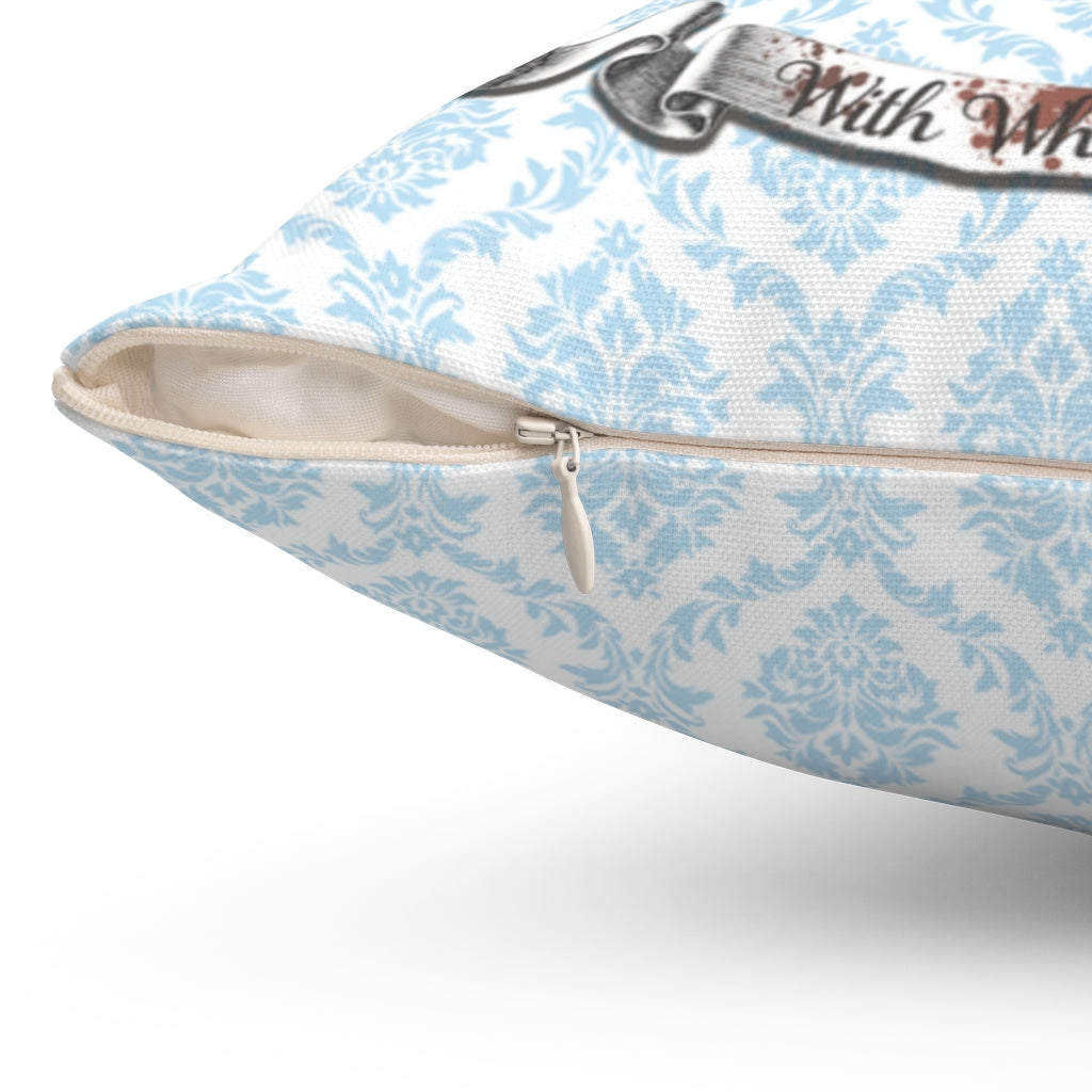 Spun Polyester Square Pillow