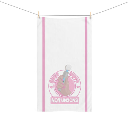 Bust Nuts Not Unions 2 Hand Towel