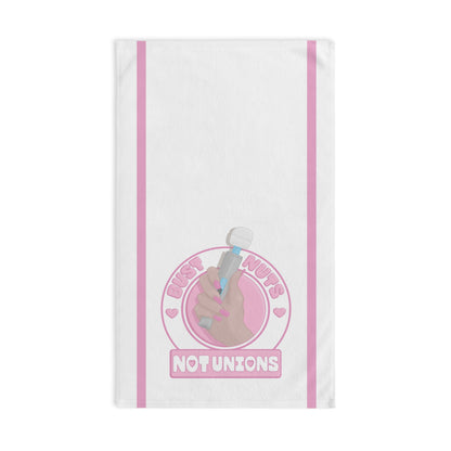 Bust Nuts Not Unions 2 Hand Towel