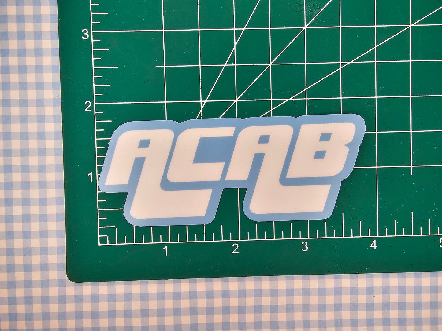 Blue ACAB Sticker