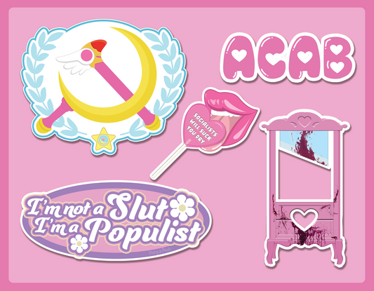 Pinko Girl Sticker Pack
