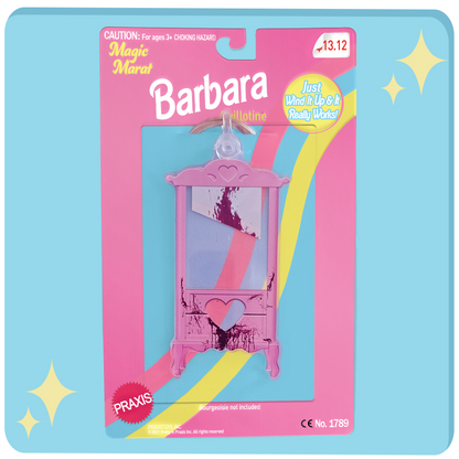 Pink Guillotine Keychain