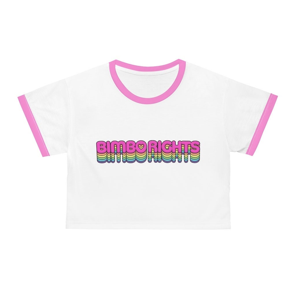 Bimbo Rights Crop Shirt