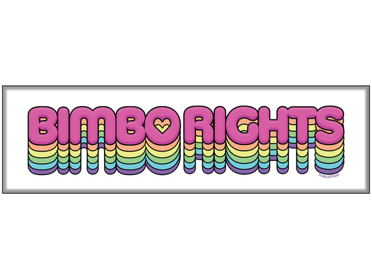 Bimbo Rights Pin