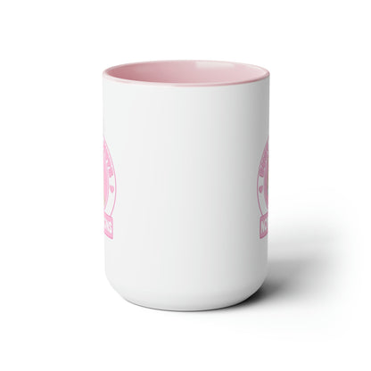 Bust Nuts Not Unions Mug (Pink)