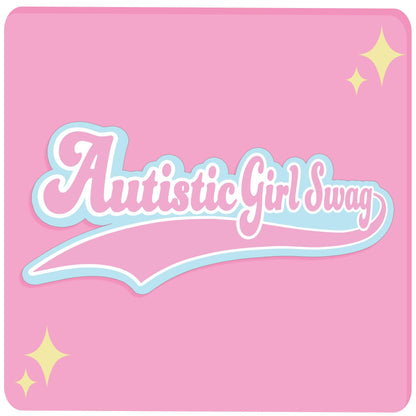 Autistic Girl Swag Sticker