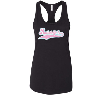 Autistic Girl Swag Tank Top